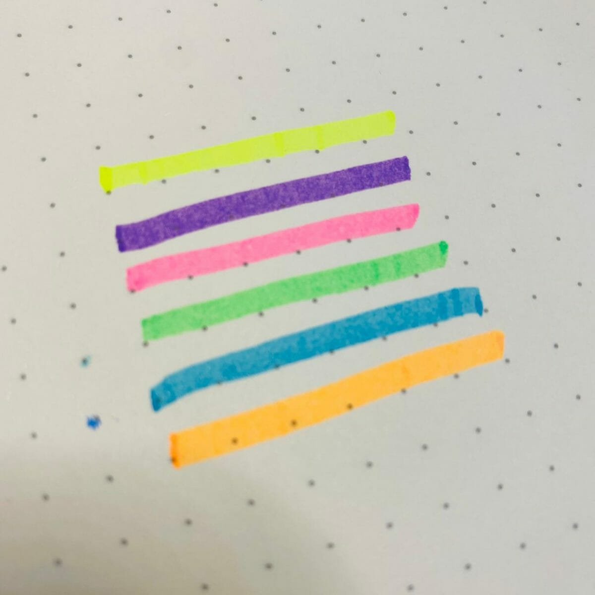 Set de 6 Mini Destacadores Forma de Zanahoria Kawaii Tonos Fluorescentes - Imagen 4