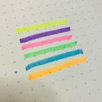 Set de 6 Mini Destacadores Forma de Zanahoria Kawaii Tonos Fluorescentes - Imagen 4