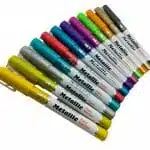 Set de 12 Marcadores Acrílicos a Base de Agua Tonos Metálicos Bestdi - Imagen 2