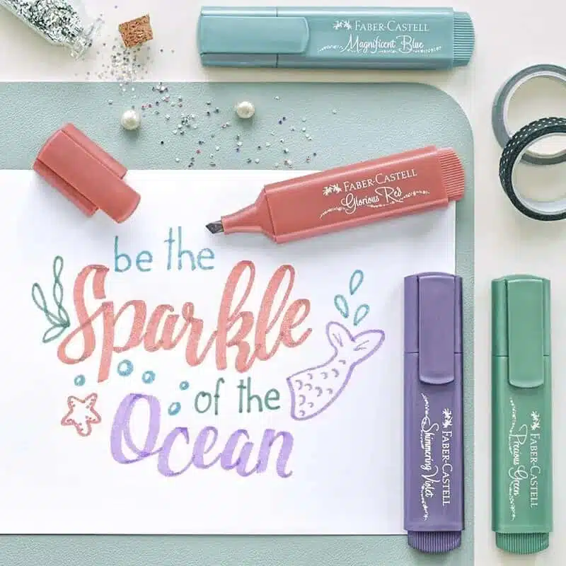 Set de 8 Destacadores Metálicos Faber-Castell - Imagen 4