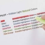 Set de 6 Destacadores Borrables Frixion Light Natural Colors Pilot - Imagen 4