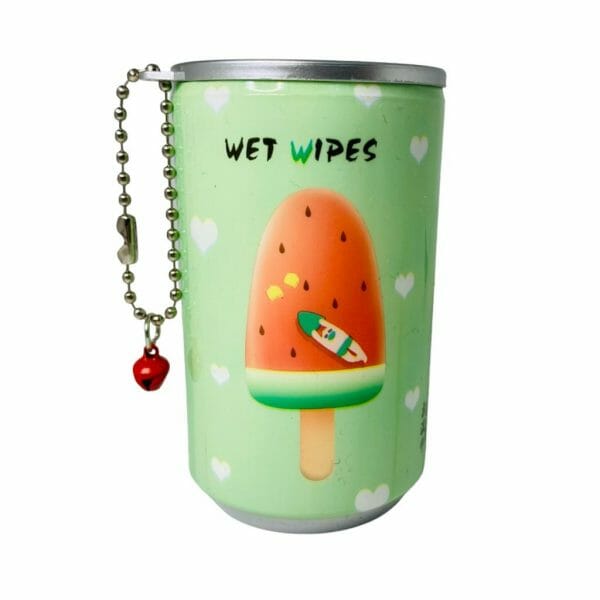 Toallitas Húmedas en Lata Diseño Paleta de Sandia