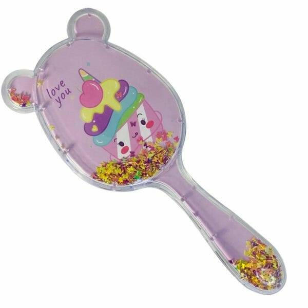 Cepillo de Cabello Anti Frizz Diseño de Cupcake