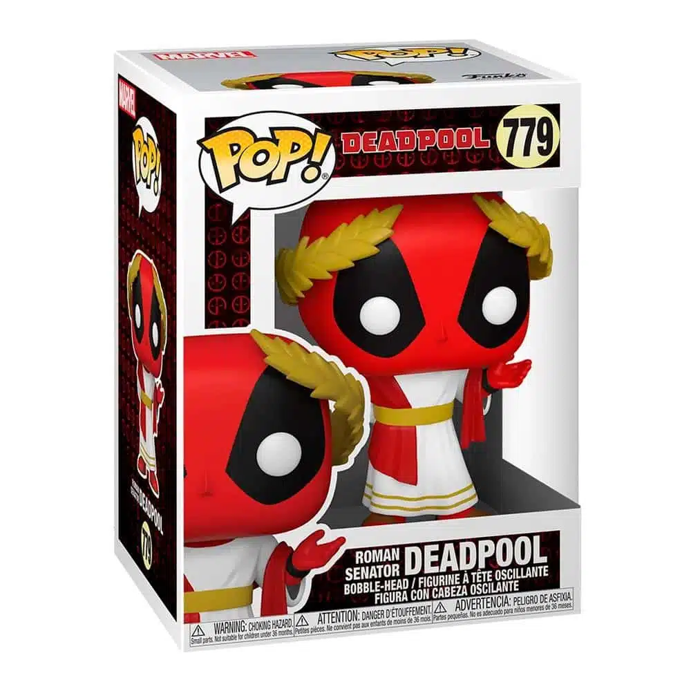 Funko Pop! Marvel - Deadpool Roman Senator / Nerdy 30TH - Imagen 2