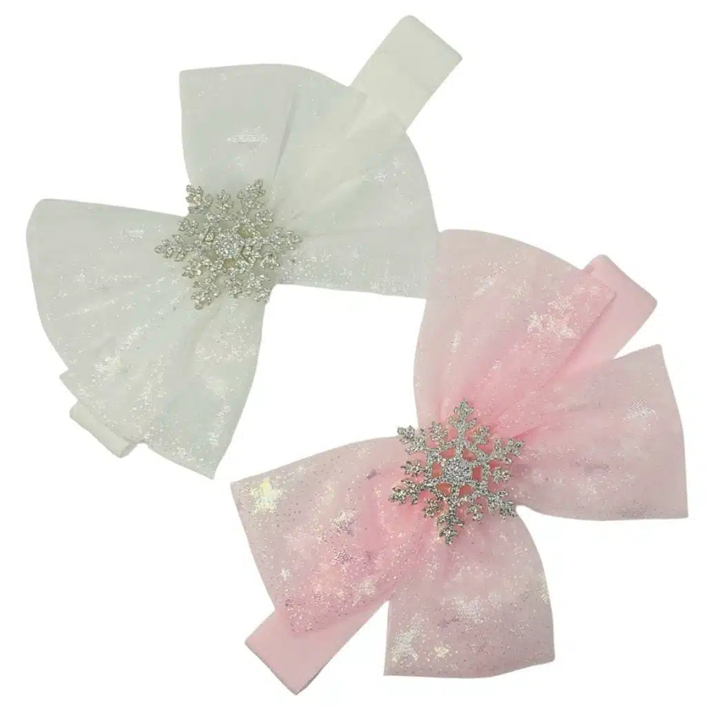 Cintillo de Bebé Elasticado Modelo de Moñito (Elige Color) - Imagen 1