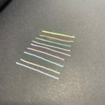 Set de 9 Lápices Tinta Gel de Colores Retráctiles 0.5mm Morandi Lavanda - Imagen 3