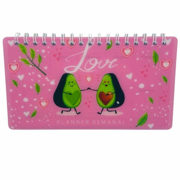 Planner 50 Hojas Semanal Diseño de Palta Love