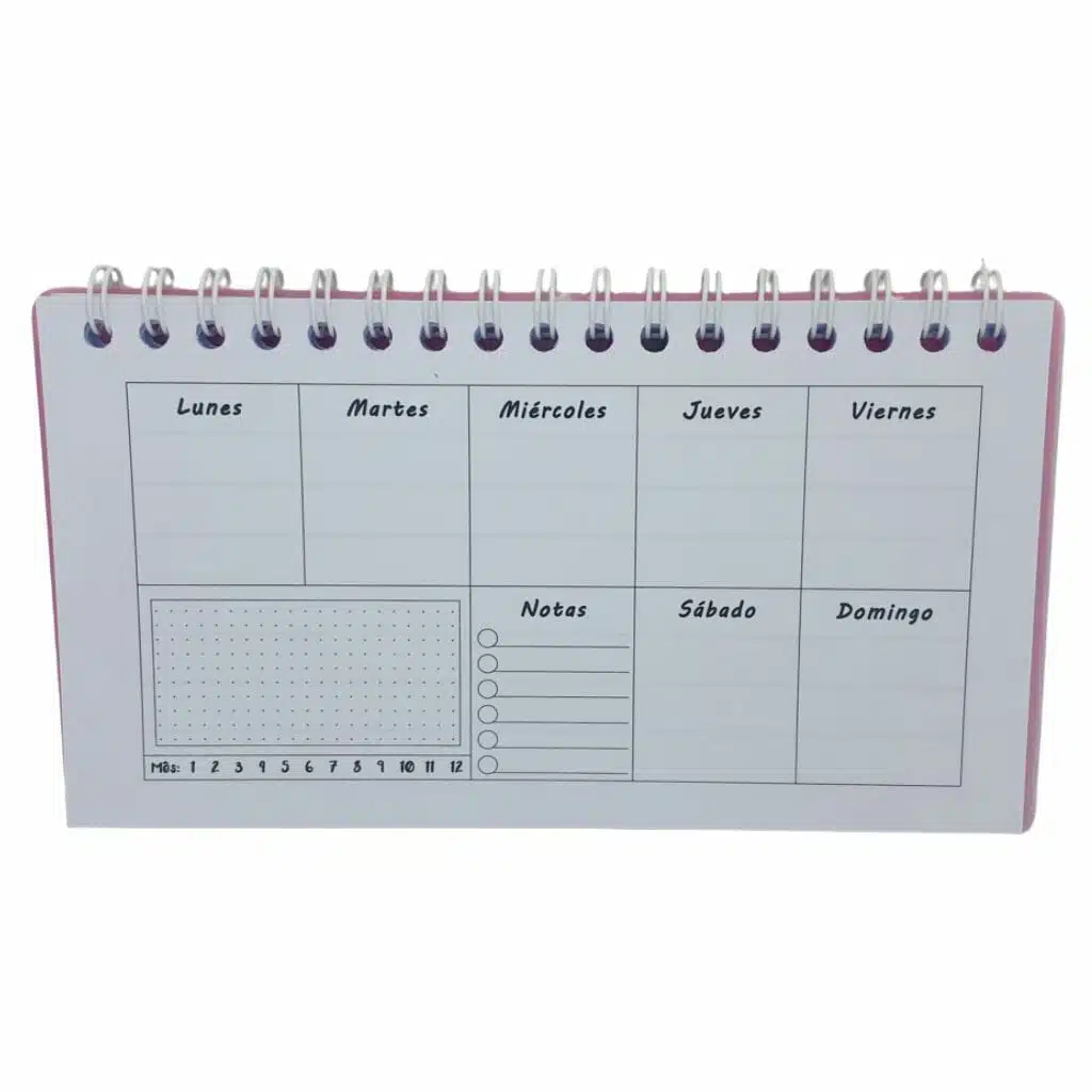 Planner 50 Hojas Semanal Diseño de Palta Love - Imagen 2
