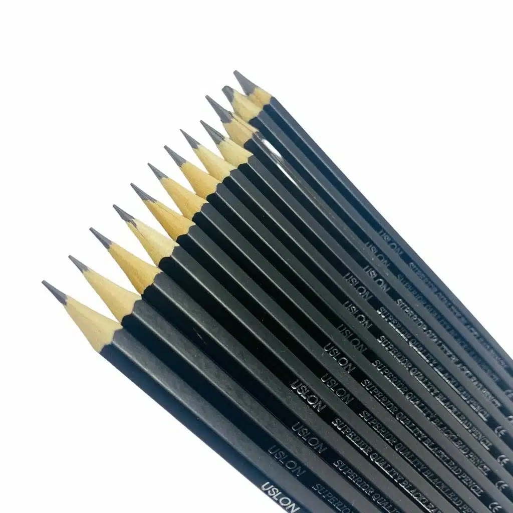 Set de 12 Lápices Grafito Uslon (Distinta Dureza) - Imagen 3