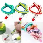 Set de 4 Lápices Grafito Largos y Flexibles con Goma - Imagen 3