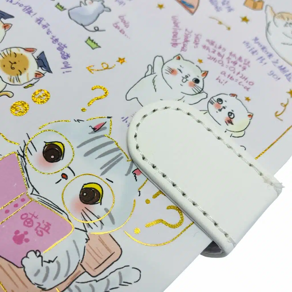 Libreta de 120 Hojas en Línea Horizontal Diseño de Gatito - Imagen 2
