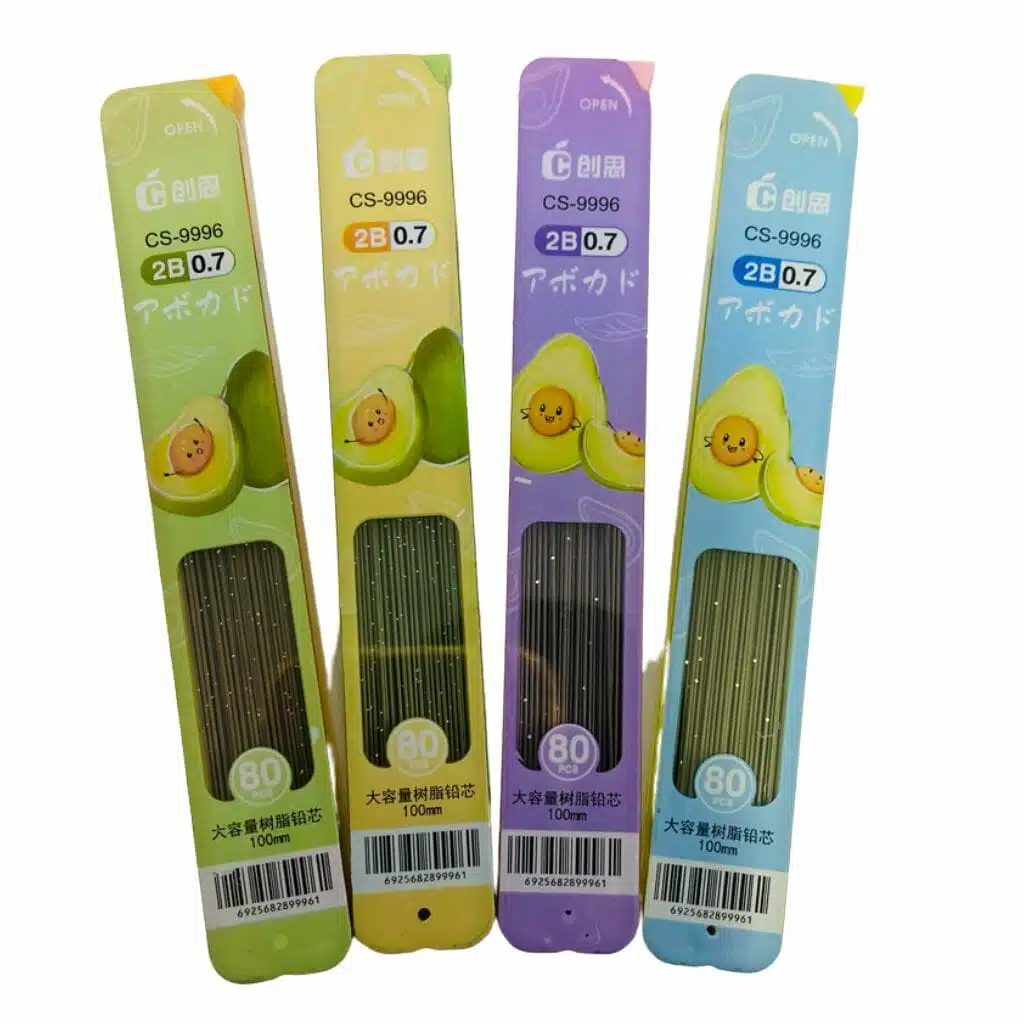 Minas de Repuesto 80 Unidades para Portaminas 0.7mm (Elige Color) - Imagen 2