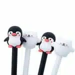 Lápiz Tinta Gel Negro Modelo de Pingüino y Oso Polar (Elige Diseño) - Imagen 3