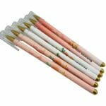 Set de 6 Lápices Tinta Gel Negro de 0.5mm Diseño de Durazno - Imagen 3