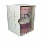 Set de 5 Cintas Washi Tape Tonos Lilas con Diseños - Imagen 3