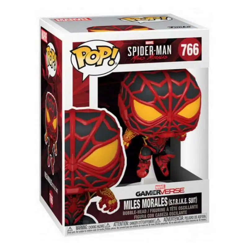 Funko Pop! Marvel – Miles Morales (S.T.R.I.K.E. Suit) / Spider-Man Miles Morales - Imagen 2