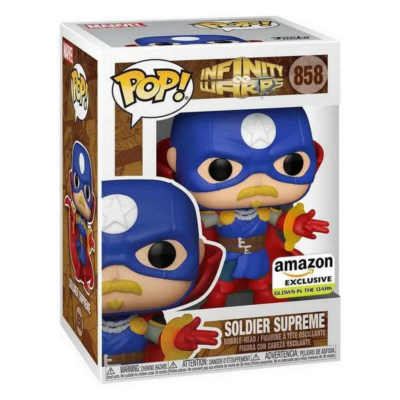 Funko Pop! Marvel – Soldier Supreme / Infinity Warps - Imagen 2