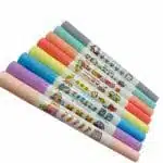 Set de 8 Marcadores Punta Fina y Punta Pincel Tonos Pasteles Diseño Kawaii - Imagen 2