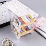 Corta Cintas Washi Tape Acrílico Montable Transparente - Imagen 4