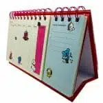 Planner Semanal 60 Hojas + Check List 60 Hojas Colección BT21 Diseño Rojo - Imagen 2