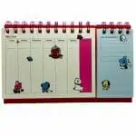Planner Semanal 60 Hojas + Check List 60 Hojas Colección BT21 Diseño Rojo - Imagen 4