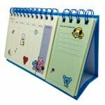 Planner Semanal 60 Hojas + Check List 60 Hojas Colección BT21 Diseño Celeste - Imagen 2