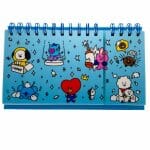 Planner Semanal 60 Hojas + Check List 60 Hojas Colección BT21 Diseño Celeste - Imagen 3