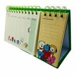 Planner Semanal 60 Hojas + Check List 60 Hojas Colección BT21 Diseño de Colores - Imagen 2