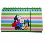 Planner Semanal 60 Hojas + Check List 60 Hojas Colección BT21 Diseño de Colores - Imagen 3