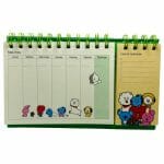 Planner Semanal 60 Hojas + Check List 60 Hojas Colección BT21 Diseño de Colores - Imagen 4