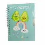 Diario de Vida con Lápiz 60 Hojas Diseño de Palta Let´s Avocuddle - Imagen 2
