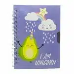 Diario de Vida con Lápiz 60 Hojas Diseño de Palta I Am Unicorn - Imagen 2