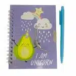 Diario de Vida con Lápiz 60 Hojas Diseño de Palta I Am Unicorn - Imagen 3