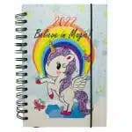 Agenda 2022 Tapa Dura Diseño de Unicornio Believe in Magic!