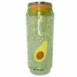 Botella de Acrílico 450ml con Gel Refrigerante Diseño de Palta - Imagen 3