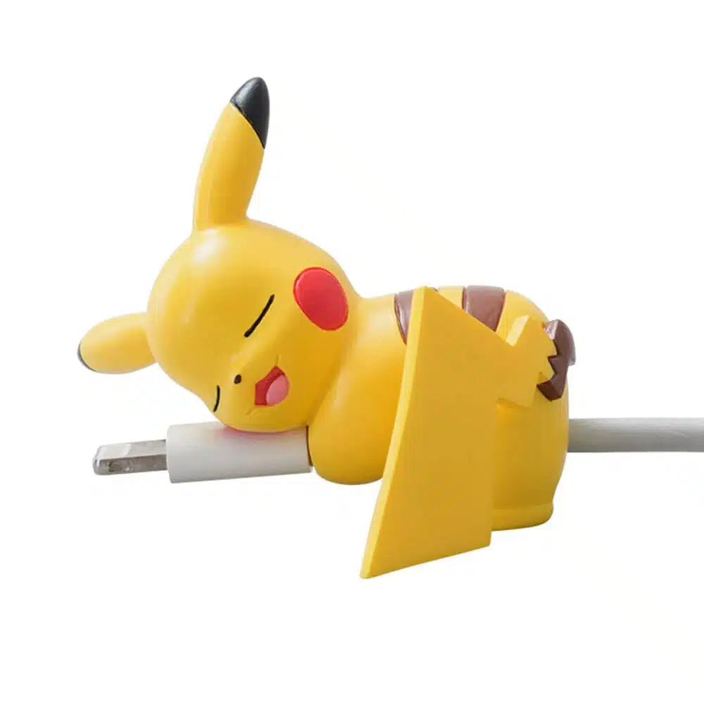 Protector De Cable Pikachu Acostado - Pokémon - Imagen 1