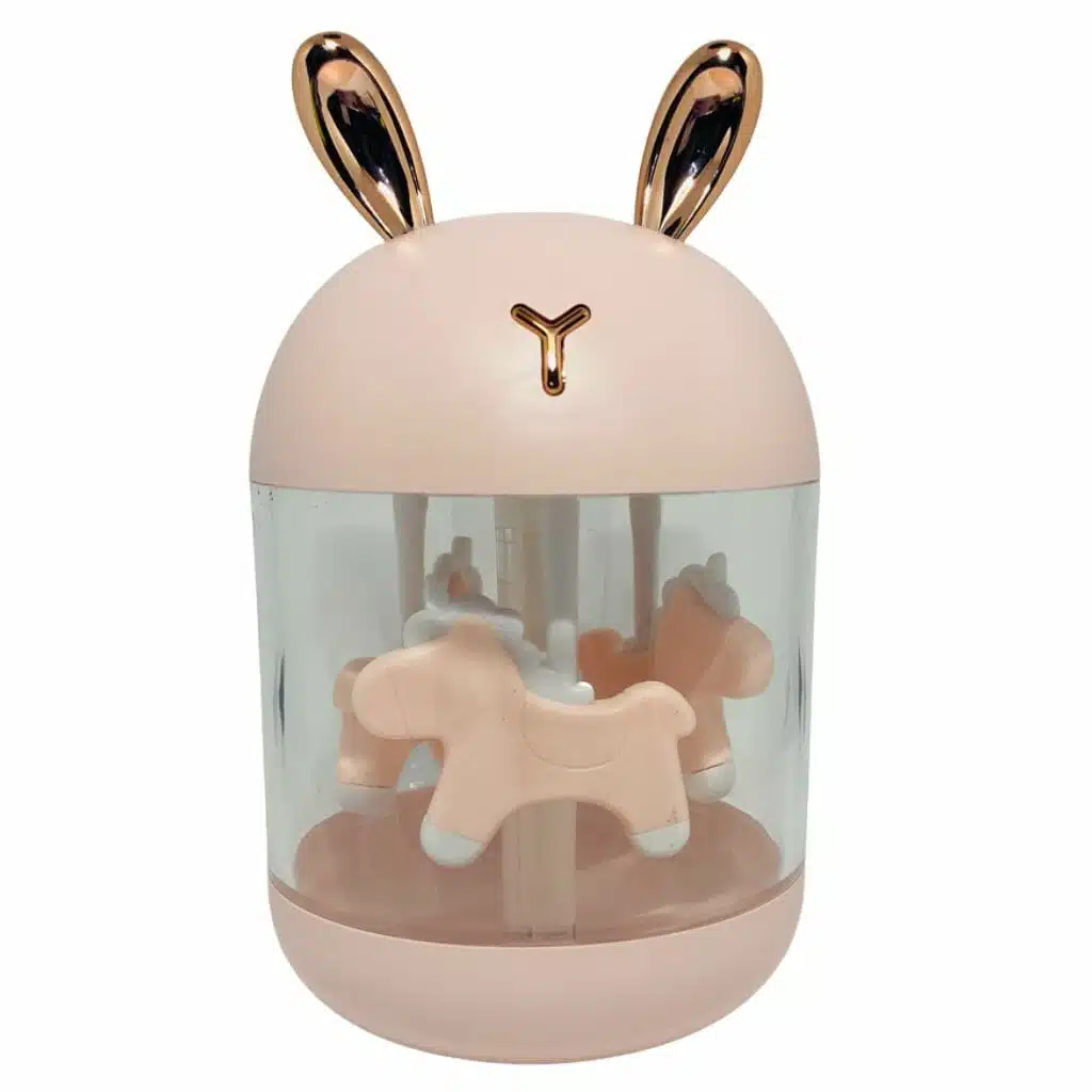 Humidificador de 300ml. con Luz Diseño de Carrusel - Imagen 1