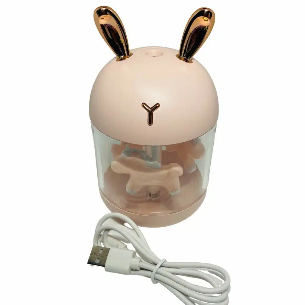 Humidificador de 300ml. con Luz Diseño de Carrusel - Imagen 5