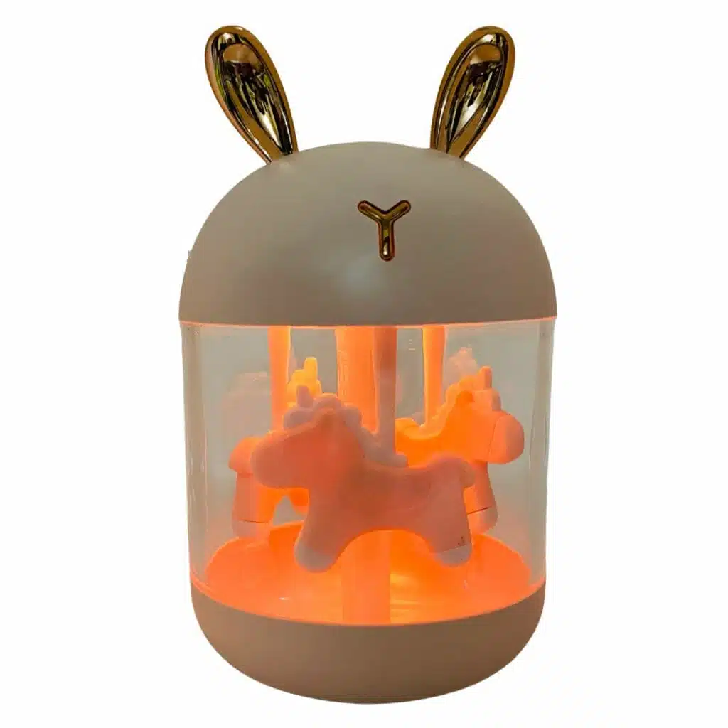 Humidificador de 300ml. con Luz Diseño de Carrusel - Imagen 6