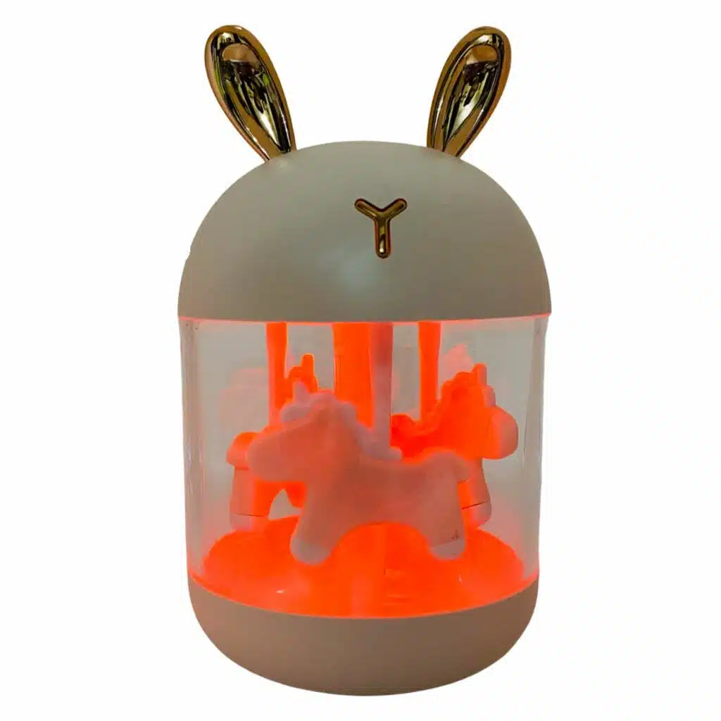 Humidificador de 300ml. con Luz Diseño de Carrusel - Imagen 9