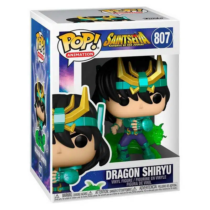 Funko Pop! Animation – Dragon Shiryu / Los caballeros del Zodiaco #807 - Imagen 2