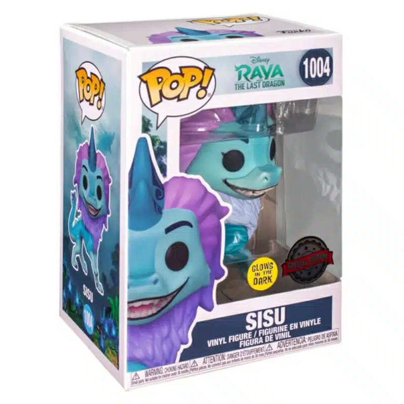 Funko Pop! Disney – Sisu / Raya And The Last Dragon (Special Edition Glows) - Imagen 2