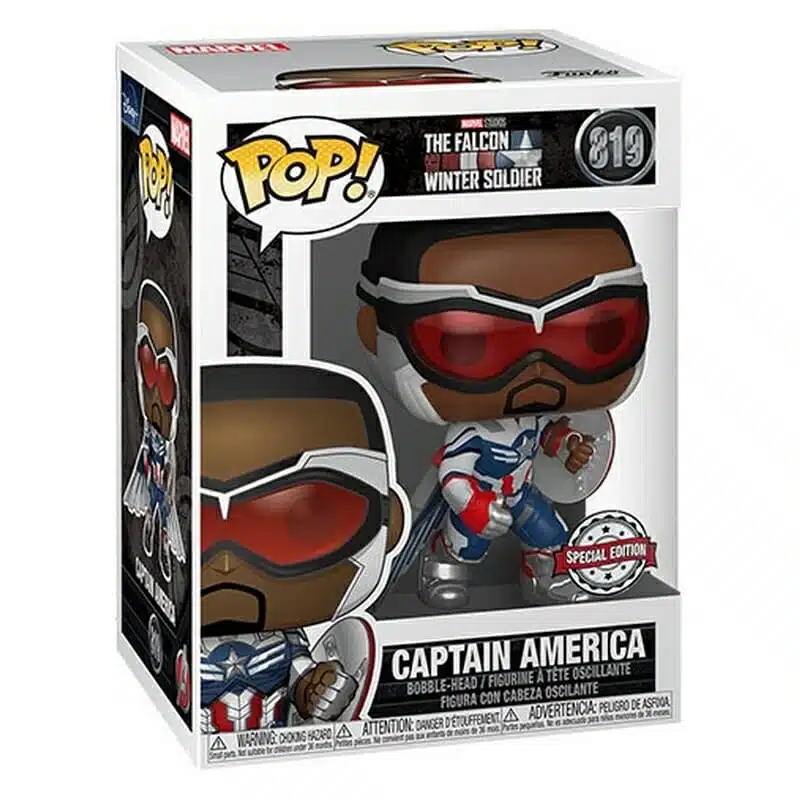 Funko Pop! Marvel – Captain America / The Falcon And The Winter Soldier - Imagen 2