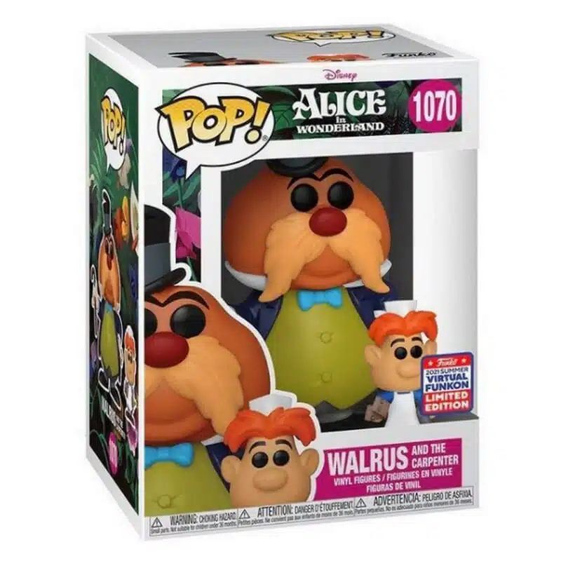 889698555494 Funko Pop! Disney - Walrus And The Carpenter / Alice in Wonderland (Limited Edition) - Imagen 2