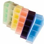 Portalápices Plástico Vertical de 5cm. de Ancho Tonos Pasteles (Elige Color) - Imagen 2