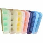 Portalápices Plástico Vertical de 5cm. de Ancho Tonos Pasteles (Elige Color) - Imagen 3