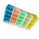 Portalápices Plástico Vertical de 7cm. de Ancho Tonos Pasteles (Elige Color) - Imagen 2