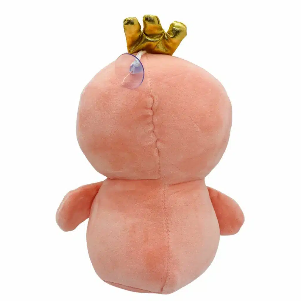 Peluche de Pingüino Corona Rosado - Imagen 3