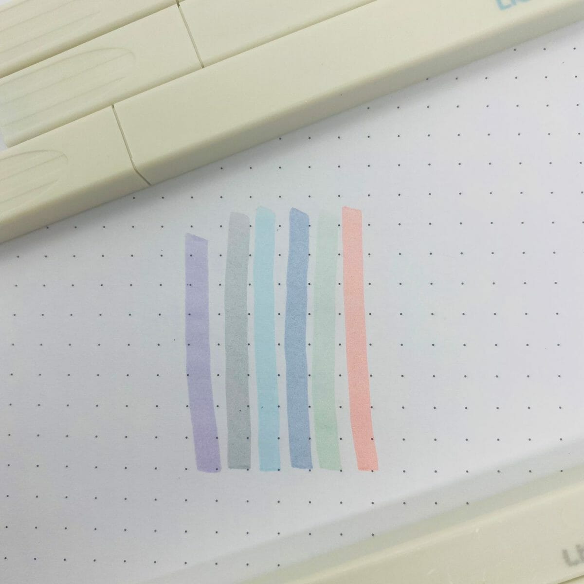 Set de 6 Destacadores Pasteles Colores Morandi - Imagen 4