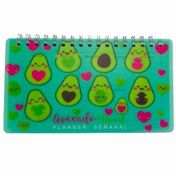 Planner 50 Hojas Semanal Diseño de Palta